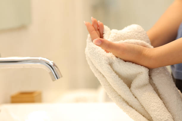 BC BARE COTTON Luxury Hotel & Spa Quality Collection, Quick Dry 100% Turkish Cotton, 750+ GSM, Bath Towel, Hand Towel, Washcloths - 3 Piece