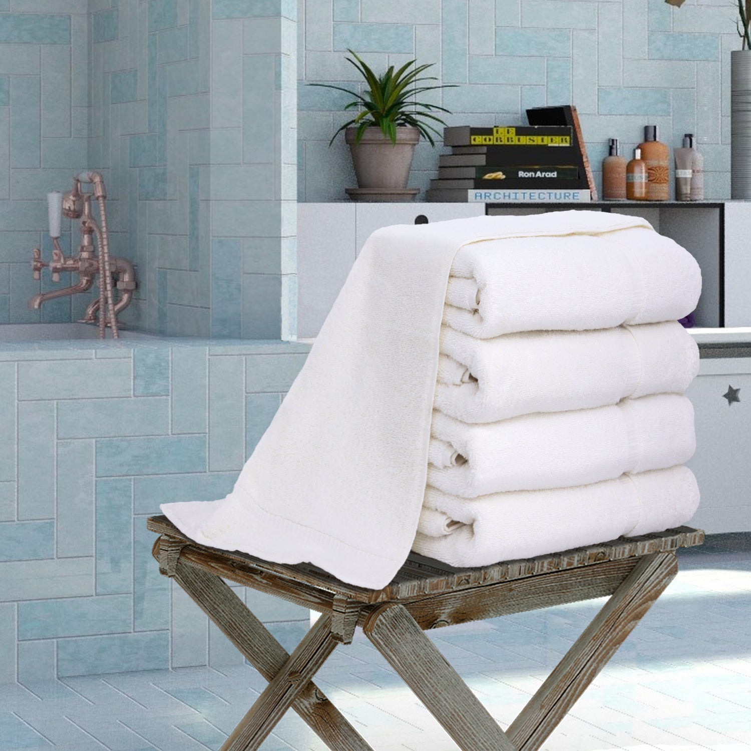 Antalya Hotel Collection Turkish Cotton Bathroom Towel 12 Pc Family Set -  On Sale - Bed Bath & Beyond - 9603363